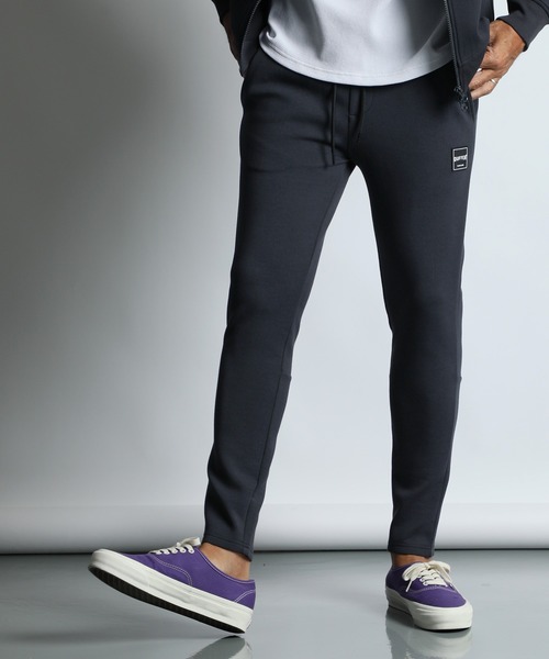 BLACK LABEL〕'SORONA' SLIM COMFY PANTS：セットアップ ダンボール