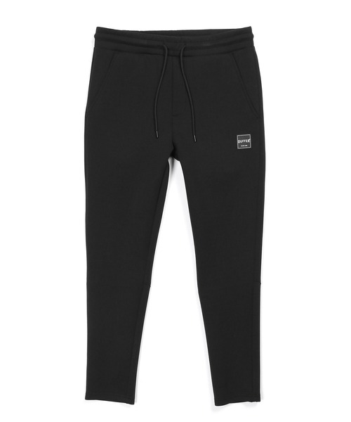 The DUFFER of ST.GEORGE（ザダファーオブセントジョージ）の「〔BLACK LABEL〕"SORONA" SLIM COMFY PANTS：セットアップ ダンボールニット スリムパンツ（スウェットパンツ・メンズ・ブラック/グレー/ライトグレー・LARGE/MEDIUM/SMALL/X-LARGE）」の13枚目の写真