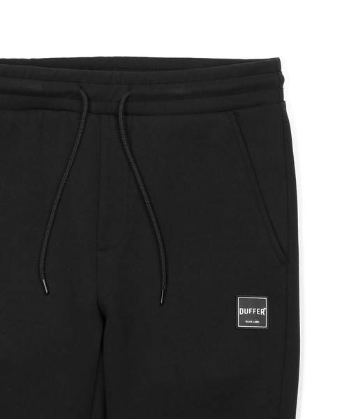 The DUFFER of ST.GEORGE（ザダファーオブセントジョージ）の「〔BLACK LABEL〕"SORONA" SLIM COMFY PANTS：セットアップ ダンボールニット スリムパンツ（スウェットパンツ・メンズ・ブラック/グレー/ライトグレー・LARGE/MEDIUM/SMALL/X-LARGE）」の16枚目の写真