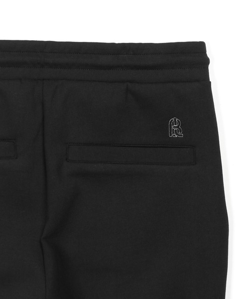 The DUFFER of ST.GEORGE（ザダファーオブセントジョージ）の「〔BLACK LABEL〕"SORONA" SLIM COMFY PANTS：セットアップ ダンボールニット スリムパンツ（スウェットパンツ・メンズ・ブラック/グレー/ライトグレー・LARGE/MEDIUM/SMALL/X-LARGE）」の20枚目の写真