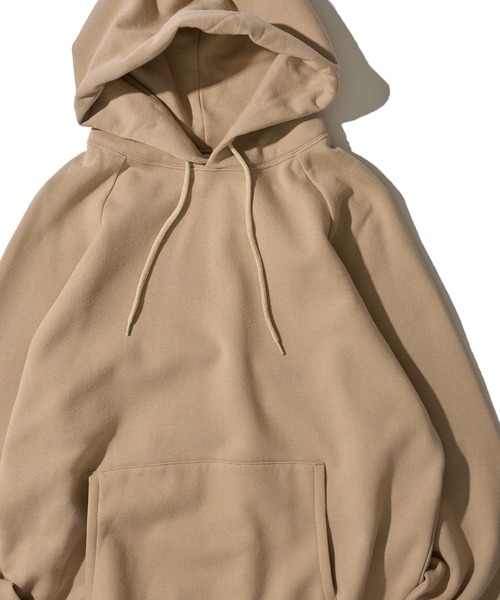 Healthknit（ヘルスニット）の「【Healthknit】Classic Sweat Hoodie L/S / プルオーバーパーカー（パーカー・メンズ・グレー/チャコールグレー/サンドベージュ/ネイビー/マルーン・MEDIUM/LARGE/X-LARGE）」の3枚目の写真