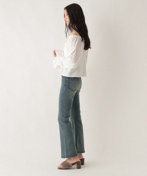 Heather(ヘザー)の「2WAYオフショルリボンブラウス 592568(シャツ/ブラウス・レディース・オフホワイト/ホワイト系その他/ブラック系その他・FREE)」の8枚目の写真