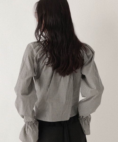 Heather(ヘザー)の「2WAYオフショルリボンブラウス 592568(シャツ/ブラウス・レディース・オフホワイト/ホワイト系その他/ブラック系その他・FREE)」の12枚目の写真