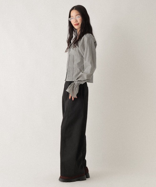 Heather(ヘザー)の「2WAYオフショルリボンブラウス 592568(シャツ/ブラウス・レディース・オフホワイト/ホワイト系その他/ブラック系その他・FREE)」の15枚目の写真