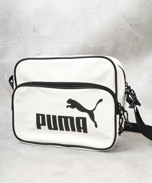 PUMA プーマ エナメルショルダーバッグ（ショルダーバッグ）｜PUMA