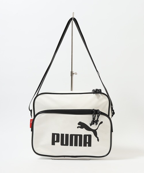 PUMA（プーマ）の「PUMA プーマ エナメルショルダーバッグ（ショルダーバッグ・メンズ・ブラック×ブラック/ブラック×ピンク/ホワイト×ブラック/ブラック×ホワイト・FREE）」の18枚目の写真