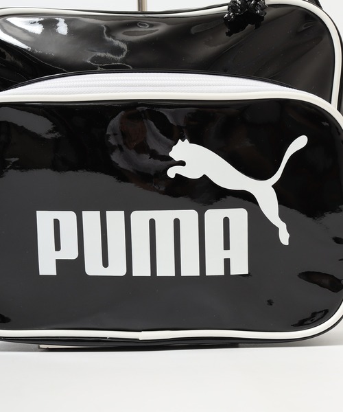 PUMA（プーマ）の「PUMA プーマ エナメルショルダーバッグ（ショルダーバッグ・メンズ・ブラック×ブラック/ブラック×ピンク/ホワイト×ブラック/ブラック×ホワイト・FREE）」の22枚目の写真