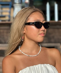 HLNA（エイチエルエヌエー）の「【Sunny beachy】 Pastelcolor necklace（ネックレス）」