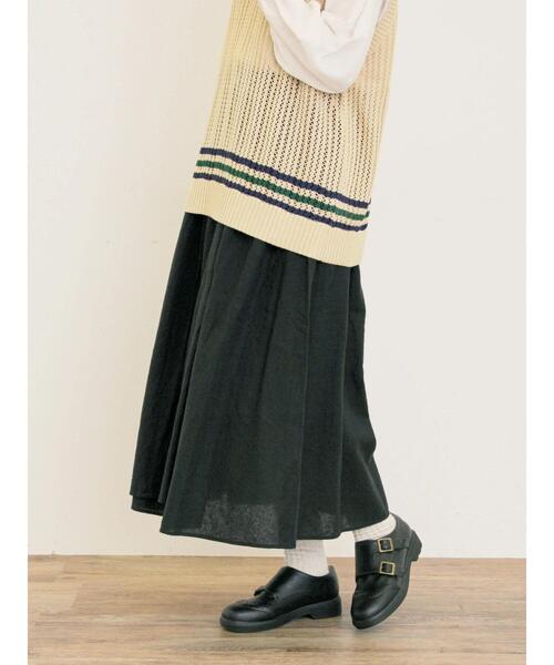 Samansa Mos2（サマンサ モスモス）の「【Cross×Linen】ラップ風