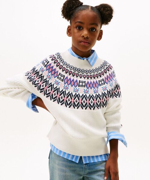 GIRLS フェアアイルセーター（ニット/セーター）｜TOMMY HILFIGER