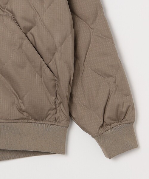 TAION（タイオン）の「【SHIPS any別注】TAION:〈手洗い可能〉ミリタリーキルト ダブルジップ ダウン パーカー◇（ブルゾン・メンズ・ベージュ系/ブラック・SMALL/MEDIUM/LARGE/X-LARGE）」の22枚目の写真