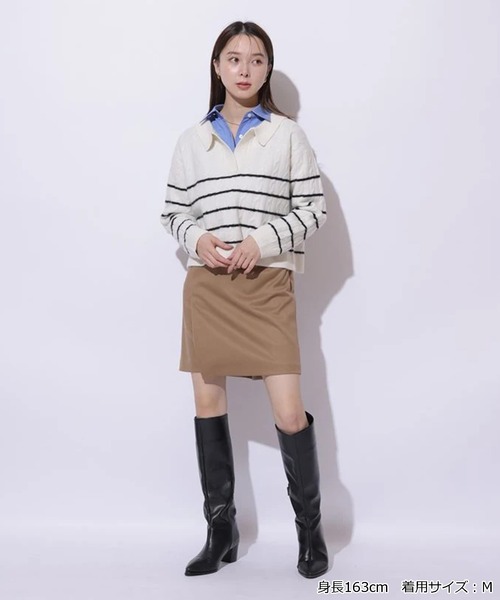 アクアケーブルポロニット（ニット/セーター）｜Mystrada（マイ