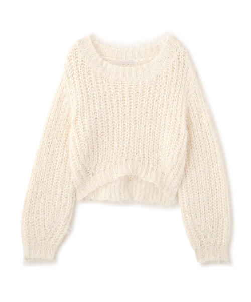 PROPORTION BODY DRESSING（プロポーションボディドレッシング）の「ローゲージざっくりニット / 1215270001（ニット/セーター・レディース・グレー系その他/ホワイト系その他/レッド・FREE）」の12枚目の写真