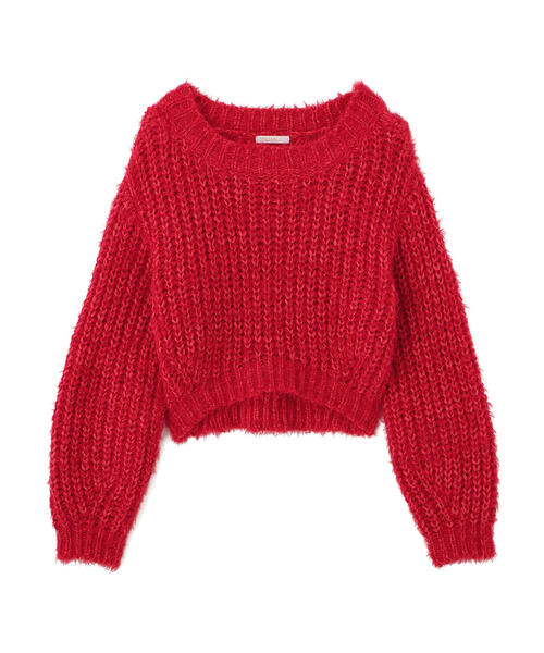 PROPORTION BODY DRESSING（プロポーションボディドレッシング）の「ローゲージざっくりニット / 1215270001（ニット/セーター・レディース・グレー系その他/ホワイト系その他/レッド・FREE）」の22枚目の写真