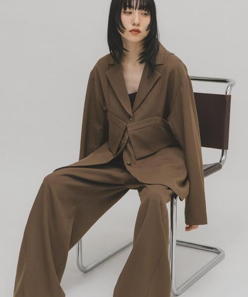 ビスチェSETテーラードジャケット（その他アウター）｜KBF