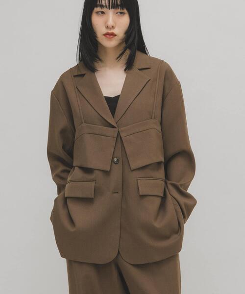 セール】ビスチェSETテーラードジャケット（その他アウター）｜KBF