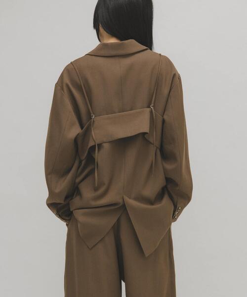 KBF（ケイビーエフ）の「ビスチェSETテーラードジャケット（その他アウター・レディース・ブラック/ブラウン・ONE）」の14枚目の写真