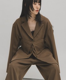 KBF | ビスチェSETテーラードジャケット(その他アウター)