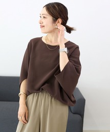 Aletta vita（アレッタビータ）の「ジョーゼットボートネックドルマンブラウス（シャツ/ブラウス）」