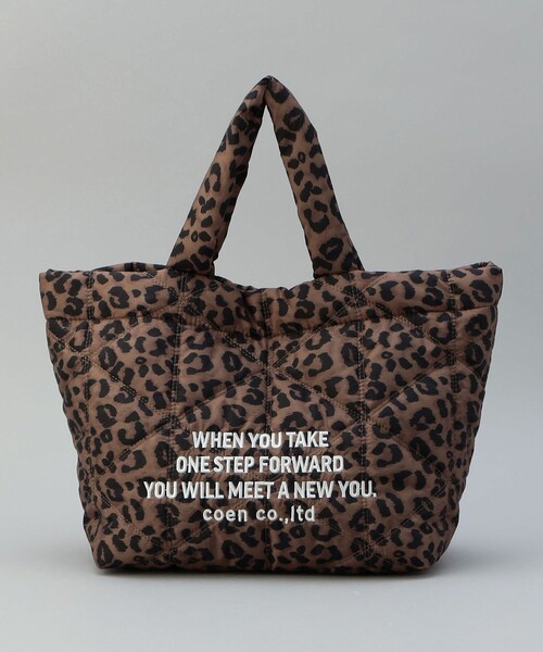 coen（コーエン）の「ロゴ刺繍 幾何柄 キルトランチトートバッグ（トートバッグ・レディース・シルバー/その他2/レッド/その他4・FREE）」の15枚目の写真