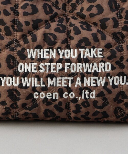 coen（コーエン）の「ロゴ刺繍 幾何柄 キルトランチトートバッグ（トートバッグ・レディース・シルバー/その他2/レッド/その他4・FREE）」の19枚目の写真