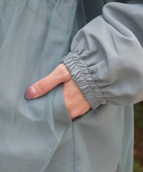 axes femme(アクシーズファム)の「撥水加工マウンテンパーカー(マウンテンパーカー・レディース・ピンク/ブラック/ミント・FREE)」の12枚目の写真