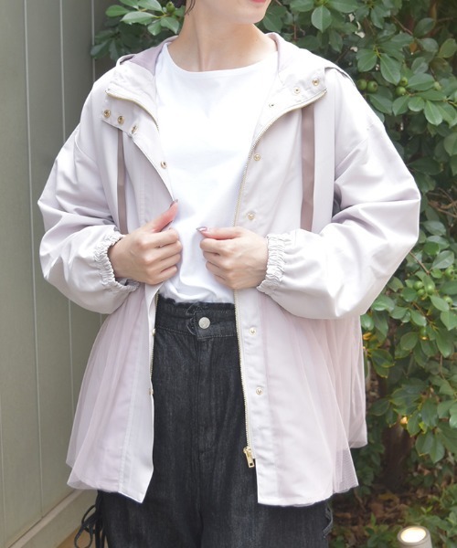 axes femme(アクシーズファム)の「撥水加工マウンテンパーカー(マウンテンパーカー・レディース・ピンク/ブラック/ミント・FREE)」の18枚目の写真