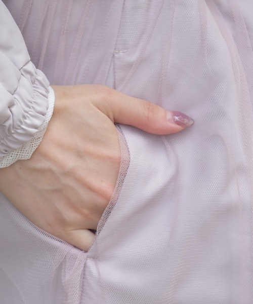 axes femme(アクシーズファム)の「撥水加工マウンテンパーカー(マウンテンパーカー・レディース・ピンク/ブラック/ミント・FREE)」の19枚目の写真