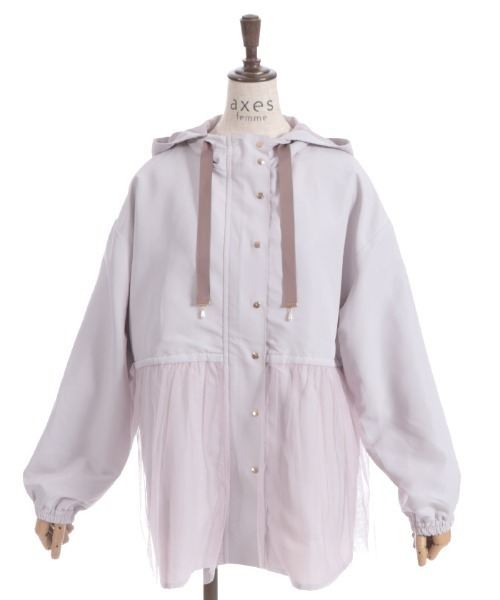 axes femme(アクシーズファム)の「撥水加工マウンテンパーカー(マウンテンパーカー・レディース・ピンク/ブラック/ミント・FREE)」の22枚目の写真