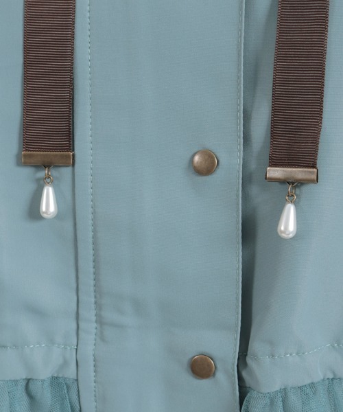 axes femme(アクシーズファム)の「撥水加工マウンテンパーカー(マウンテンパーカー・レディース・ピンク/ブラック/ミント・FREE)」の4枚目の写真