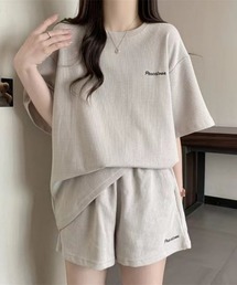 おしゃれスタ（オシャレスタ）の「ロゴ入りルームウェアセットアップ（ルームウェア/パジャマ）」