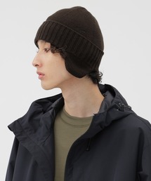 【カシミヤ】マーガレットハウエル ニットキャップ MARGARET HOWELL（マーガレットハウエル）の「MERINO CASHMERE