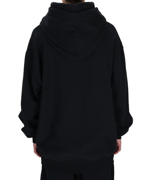 JOHN LAWRENCE SULLIVAN（ジョンローレンスサリバン）の「【JOHN LAWRENCE SULLIVAN/ジョーンローレンスサリバン】SWEAT STUCKED HOODIE（パーカー・メンズ・グレー/ブラック・44/46）」の6枚目の写真