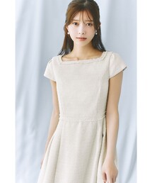 TOCCA｜トッカのワンピース/ドレス（ベージュ系・ひざ丈）通販 - ZOZOTOWN