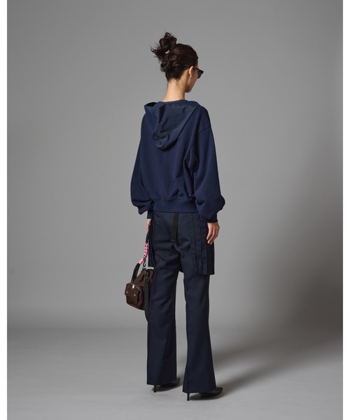 NON TOKYO（ノントーキョー）の「NON TOKYO/ノントーキョー/フレアスラックス（スラックス・レディース・ネイビー/ブラウン・1/2）」の15枚目の写真