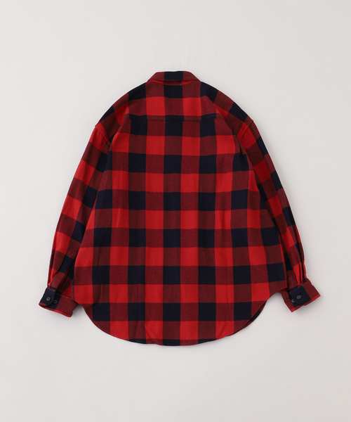 Marvine Pontiak shirt makers(マービンポンティアックシャツメーカーズ)の「Marvine Pontiak × WISM別注 Coverall Shirts(シャツ/ブラウス・メンズ・レッド系その他・FREE)」の11枚目の写真