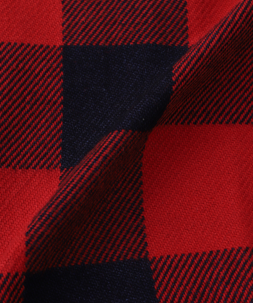 Marvine Pontiak shirt makers(マービンポンティアックシャツメーカーズ)の「Marvine Pontiak × WISM別注 Coverall Shirts(シャツ/ブラウス・メンズ・レッド系その他・FREE)」の12枚目の写真