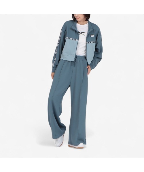 Reebok（リーボック）の「トラックパンツ / TAPED TRACK PANT（その他パンツ・レディース・ネイビー/クリアブルー・X-SMALL/SMALL/MEDIUM）」の9枚目の写真
