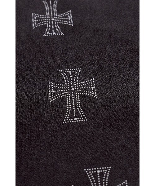 UNKNOWN LONDON(アンノウン・ロンドン)の「A'GEM/9 × .kom 『UNKNOWN LONDON/アンノウン ロンドン』 Outline Cross Rhinestone Zip Hoodie/アウトラインクロス ラインストーン ジップアップパーカ(パーカー・メンズ・ブラック/ベージュ/レッド・L/XL)」の8枚目の写真