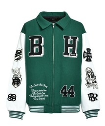 DONOBAN（ドノバン）の「【BREATH】BH PATCH STADIUM JACKET / グリーン [BR25AW-O0002]（ダウンジャケット/コート）」