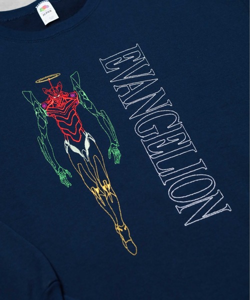 FRUIT OF THE LOOM(フルーツオブザルーム)の「【78】【EVANGELION x FRUIT OF THE LOOM】刺繍 クルーネックスウェット(スウェット・メンズ・グレー/ブラック/ネイビー・X-LARGE/MEDIUM)」の21枚目の写真