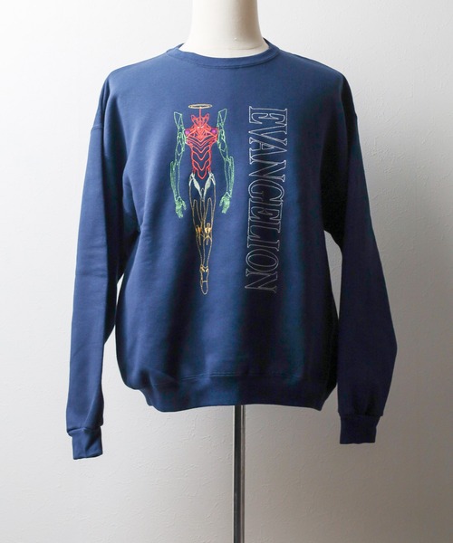 FRUIT OF THE LOOM(フルーツオブザルーム)の「【78】【EVANGELION x FRUIT OF THE LOOM】刺繍 クルーネックスウェット(スウェット・メンズ・グレー/ブラック/ネイビー・X-LARGE/MEDIUM)」の18枚目の写真