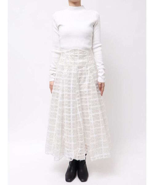 セール】コルセットボリューミーフレアスカート（スカート）｜dazzlin