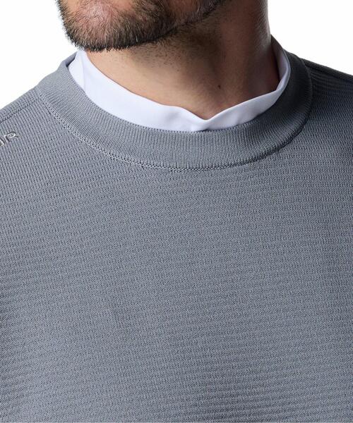 UNDER ARMOUR(アンダーアーマー)の「UAドライブ セーター(ゴルフ/メンズ)(スウェット・メンズ・グレー・M/L/XL)」の4枚目の写真