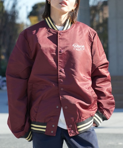 RVCA(ルーカ)の「RVCA メンズ KROME JKT ジャケット 【2025年秋冬モデル】(ブルゾン・メンズ・バーガンディー/ブルー系その他/グリーン系その他/ブラック・LARGE/MEDIUM/SMALL/X-LARGE)」の4枚目の写真