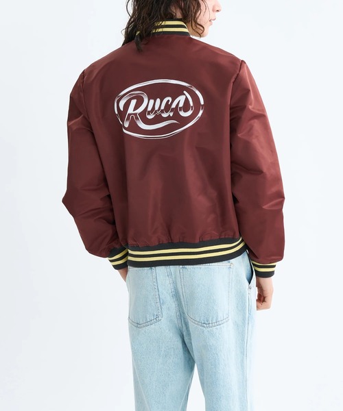 RVCA(ルーカ)の「RVCA メンズ KROME JKT ジャケット 【2025年秋冬モデル】(ブルゾン・メンズ・バーガンディー/ブルー系その他/グリーン系その他/ブラック・LARGE/MEDIUM/SMALL/X-LARGE)」の8枚目の写真