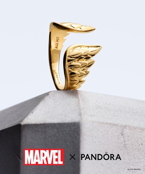 マーベル マイティ・ソー ウィング オープンリング（リング）｜Pandora