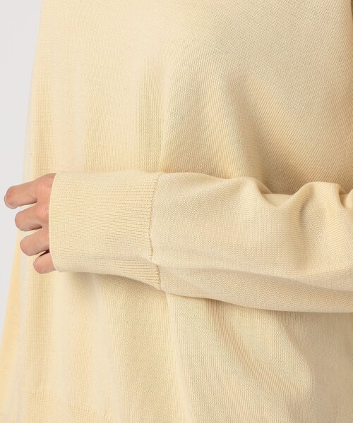 GALERIE VIE（ギャルリー ヴィー）の「ウーステッドウール タートルネックプルオーバー（ニット/セーター・レディース・ゴールド/レッド/グレー系その他/ライトイエロー・FREE）」の15枚目の写真