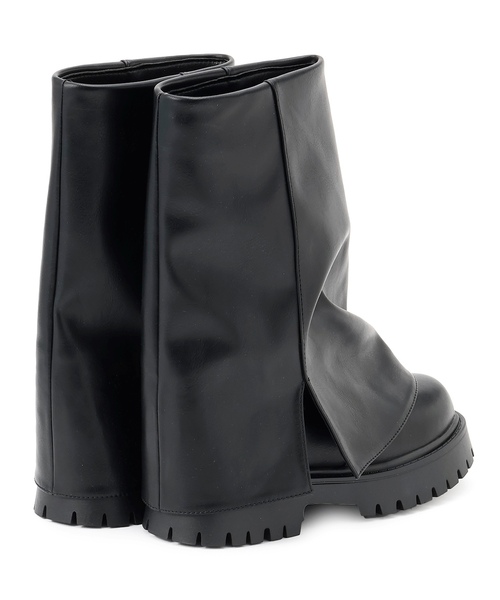 LOVETOXIC（ラブトキシック）の「カバーブーツ（ブーツ・キッズ・ブラック・22-22.5/23-23.5cm/24-24.5cm）」の3枚目の写真