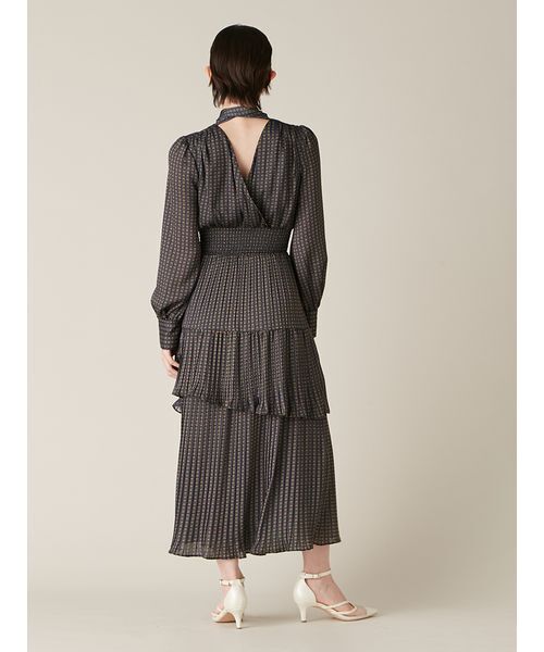 2wayボウタイプリーツワンピース(ワンピース)|LILY BROWN(リリー 2wayボウタイプリーツワンピース(ワンピース)|LILY BROWN(リリー